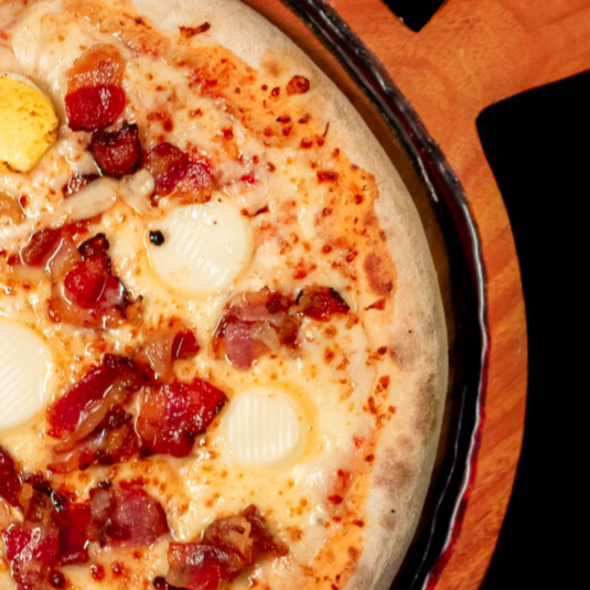 MASSA MOLHO MUSSARELA bacon especial