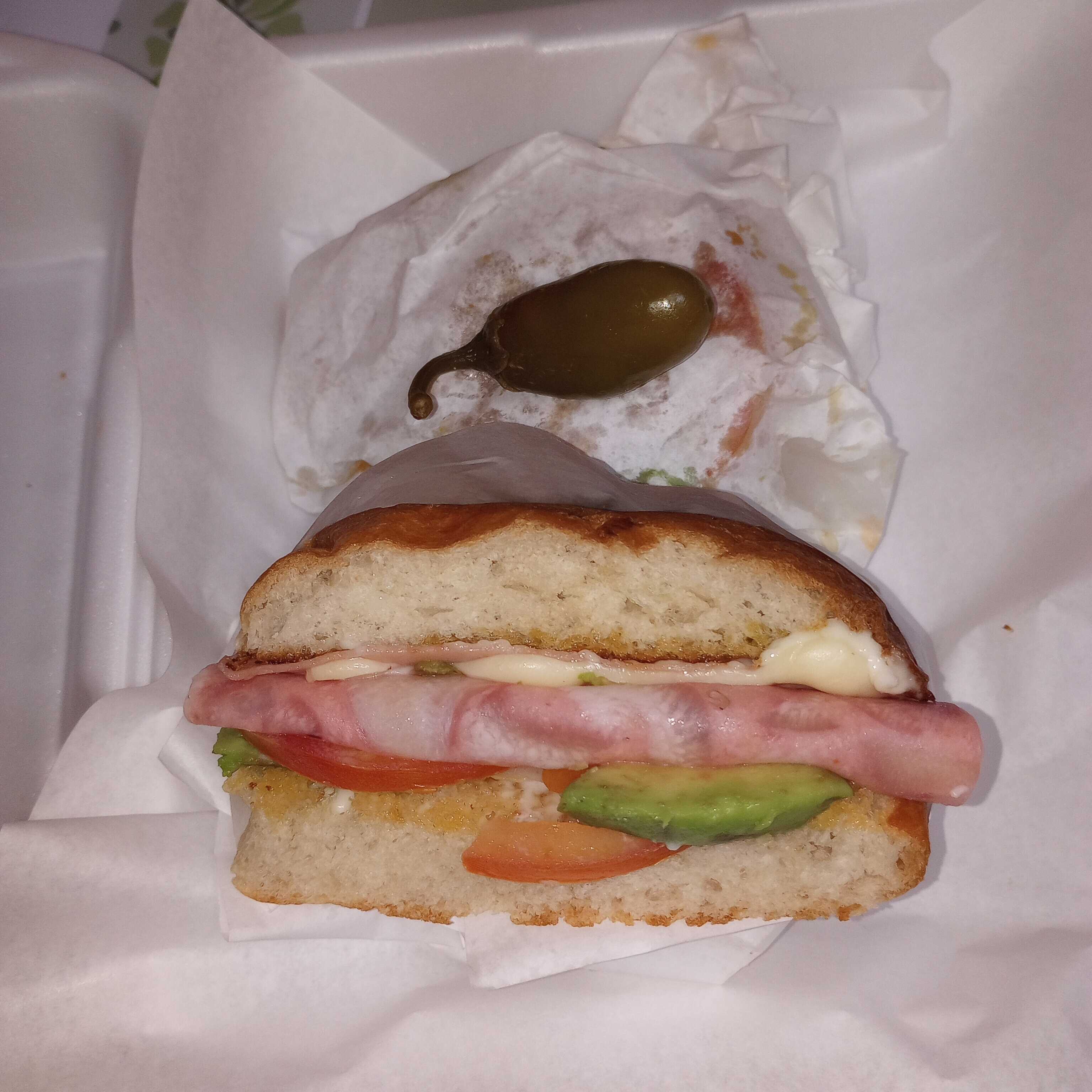 Torta queso de puerco con queso manchego
