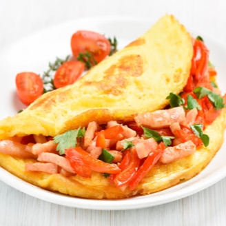 Omelette de Carnes Frías