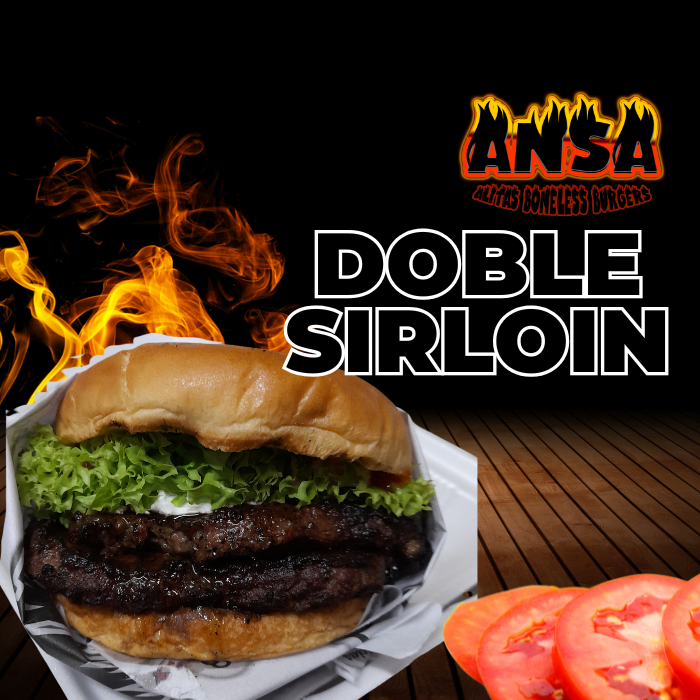 BURGER DOBLE SIRLOIN