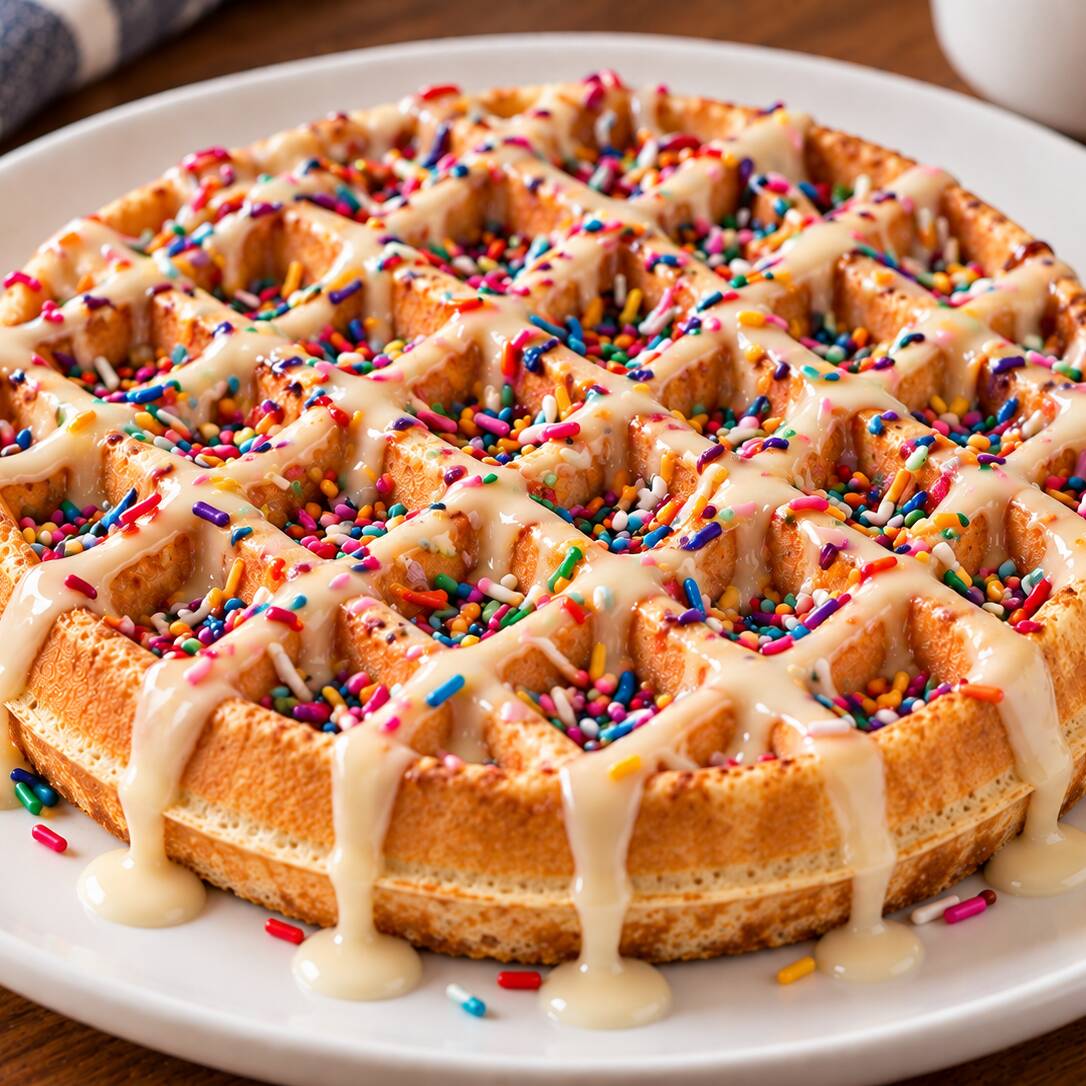 Waffle con Lechera