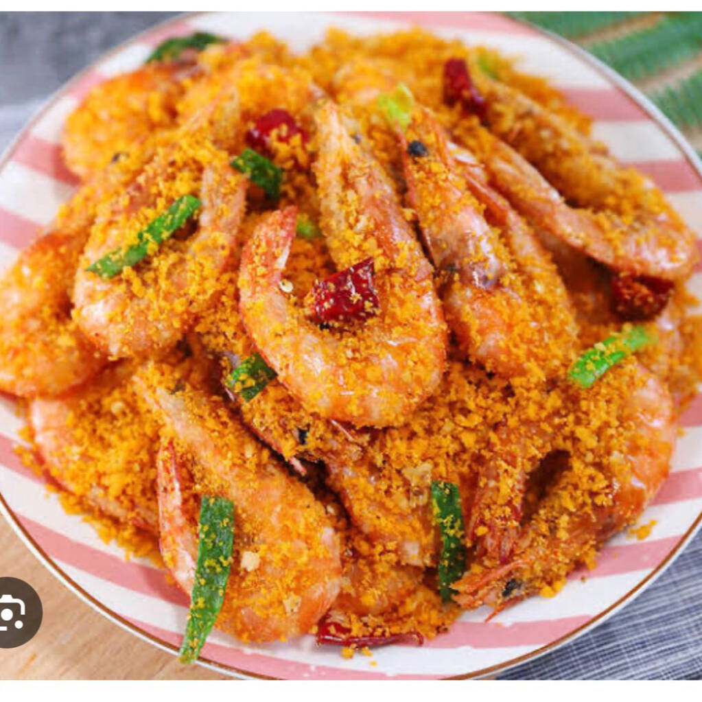 Camarones empanizados