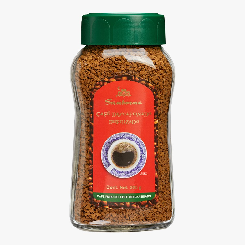 Café Soluble Descafeinado Frasco