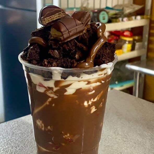 Fresas choco brownie