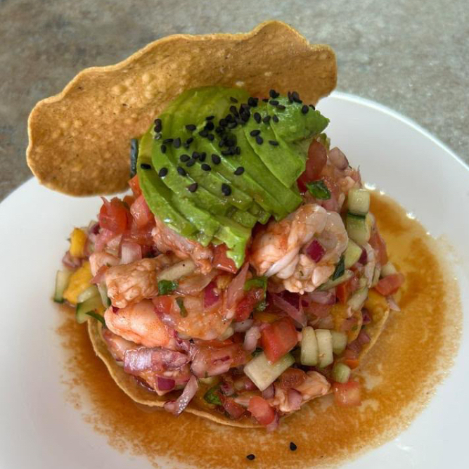 Ceviche de Camarón Cocido