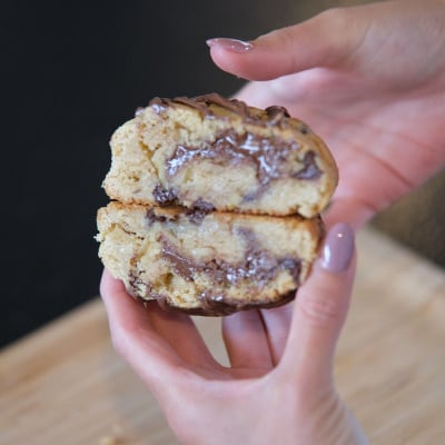 Nutella Stuffed Con Nuez