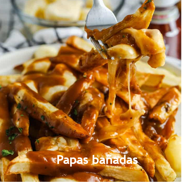 Papas Fritas Bañadas