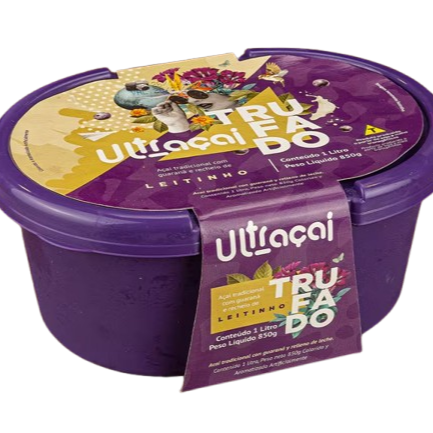 Combinação deliciosa de açaí com creme de leitinho, para ter em casa e dividir com a galera.