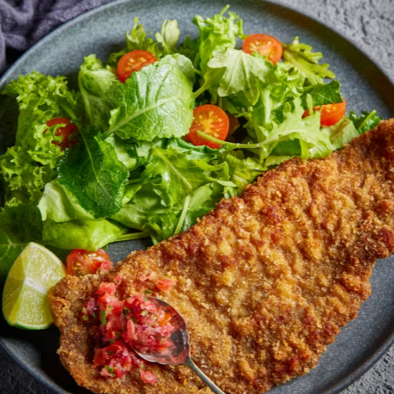 Milanesa de pollo
