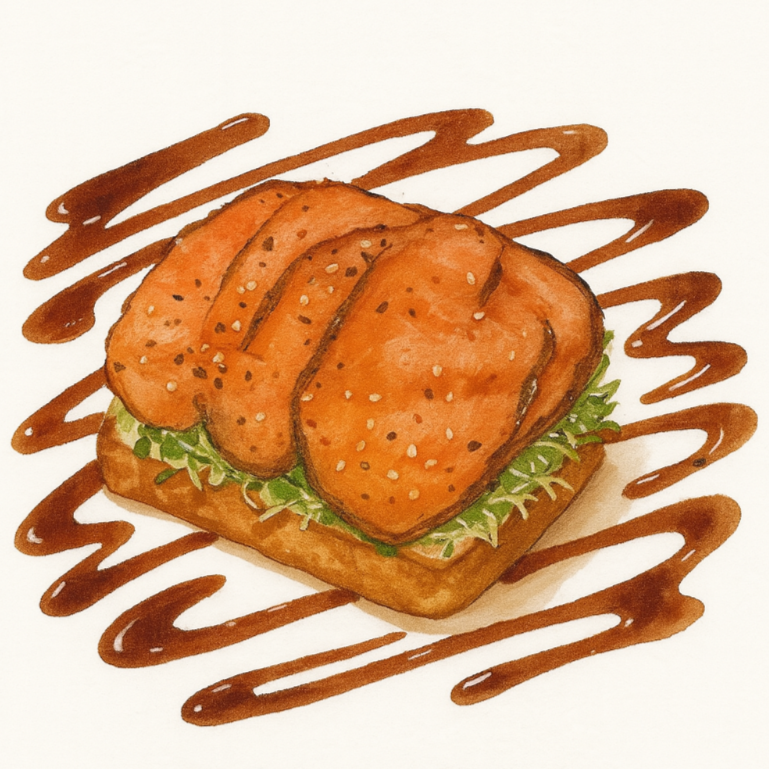 Salmón Toast