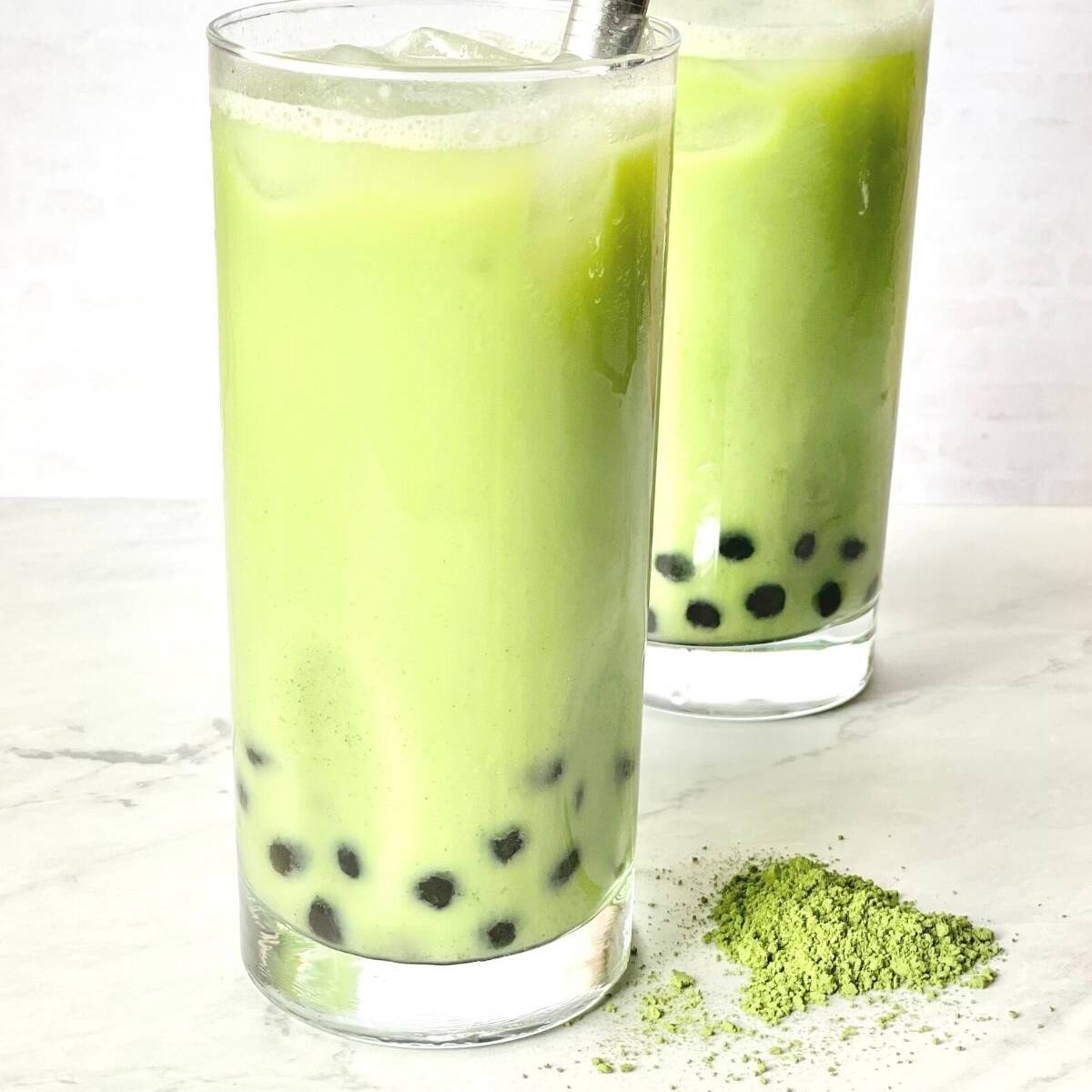 Matcha Boba tea