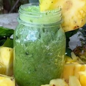 Agua Fresca de Piña con Chaya 500 ml