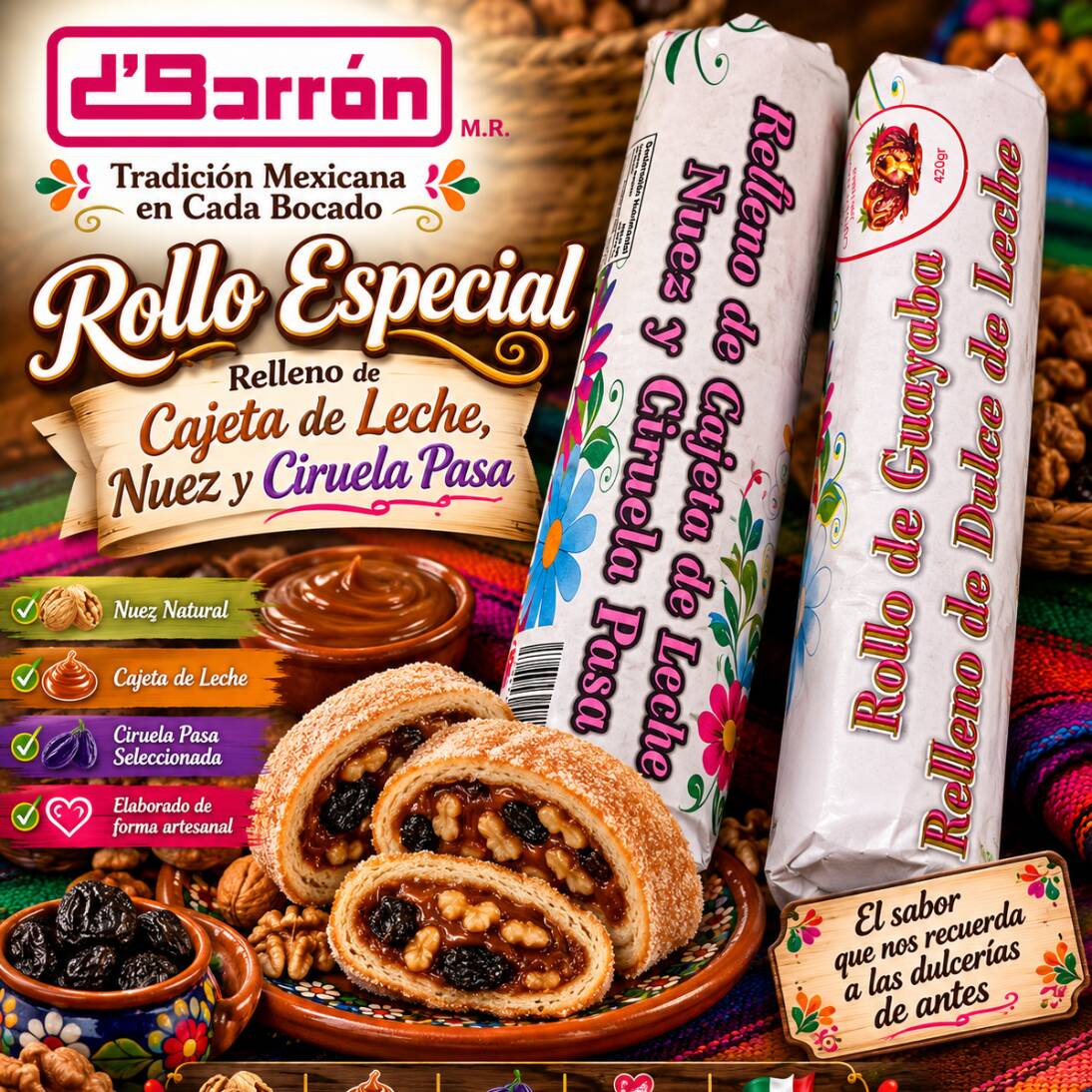 Rollo Especial Relleno