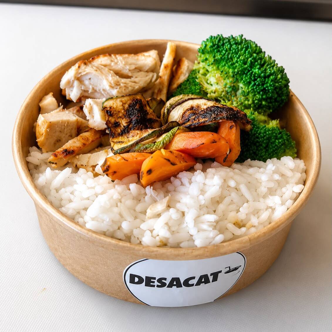 Bowl con Base de Arroz