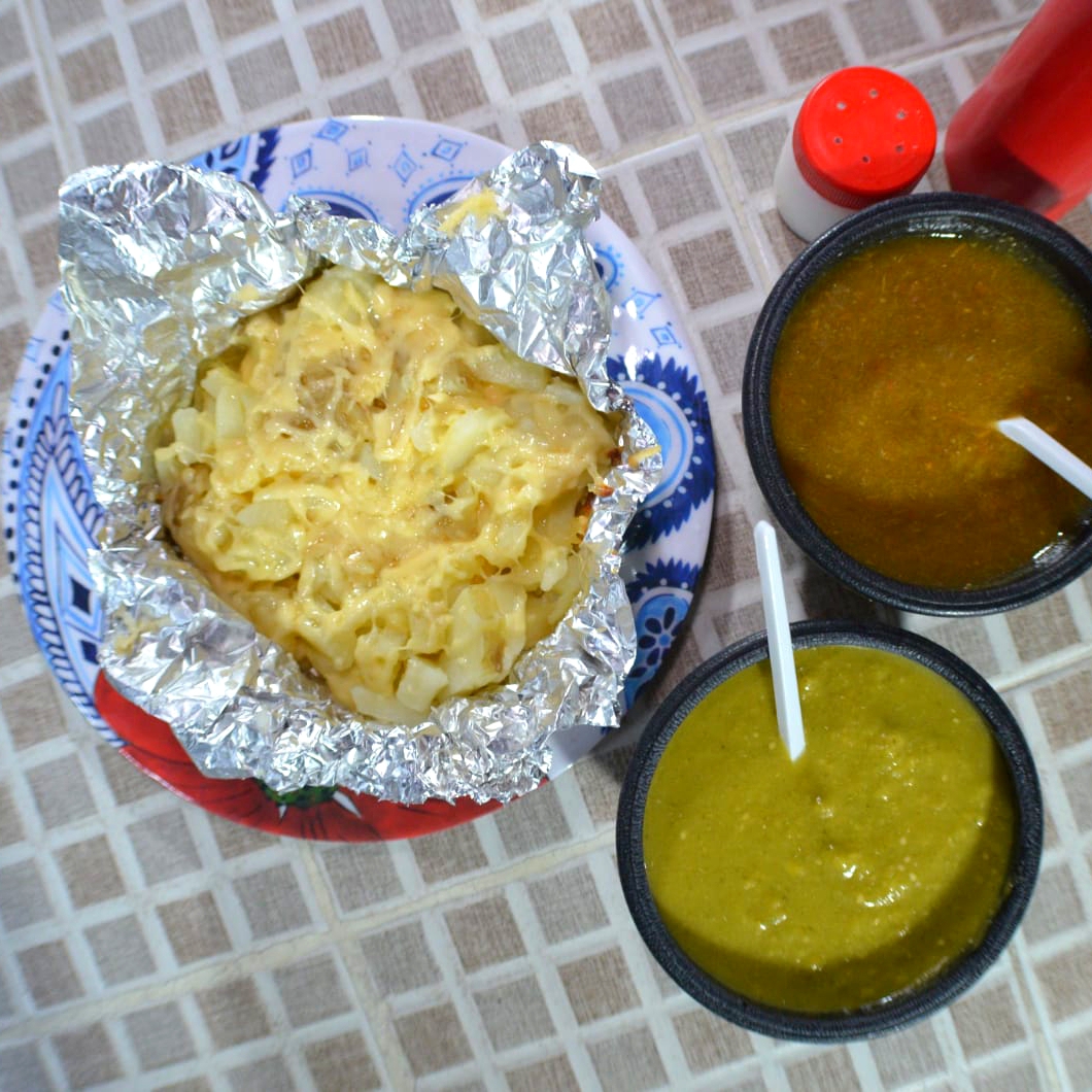 Papa Asada Sencilla