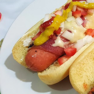 Hotdog con Queso