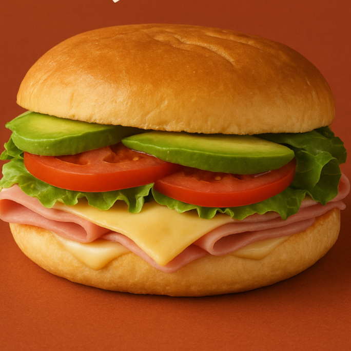 Torta de Jamon y Queso