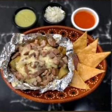 Papa Rellena de Champiñón