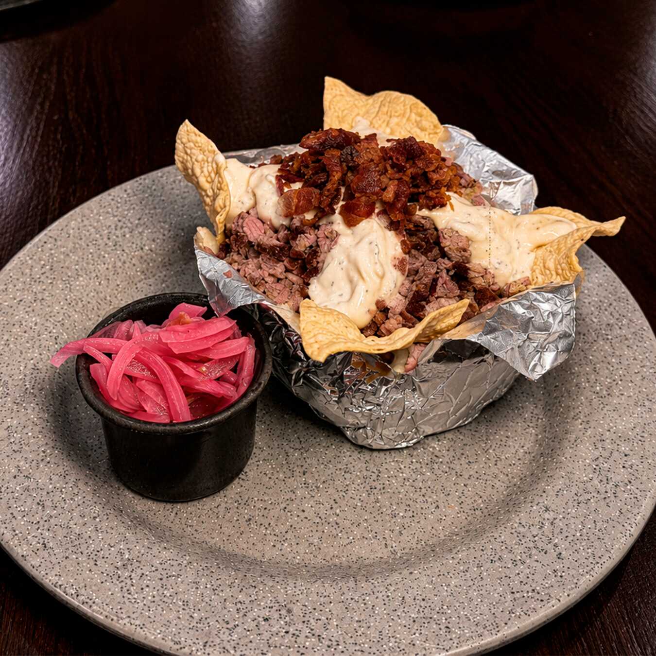 Papa Asada con Fajita
