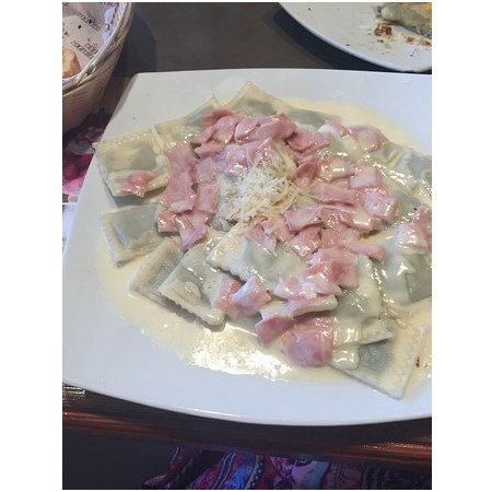 Ravioles Alfredo