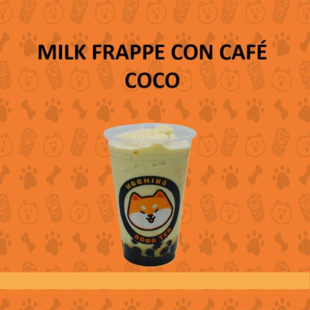 MILK FRAPPE CON CAFÉ COCO