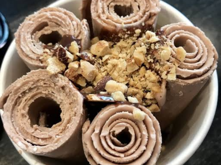 Ice roll Choco Mazapán
