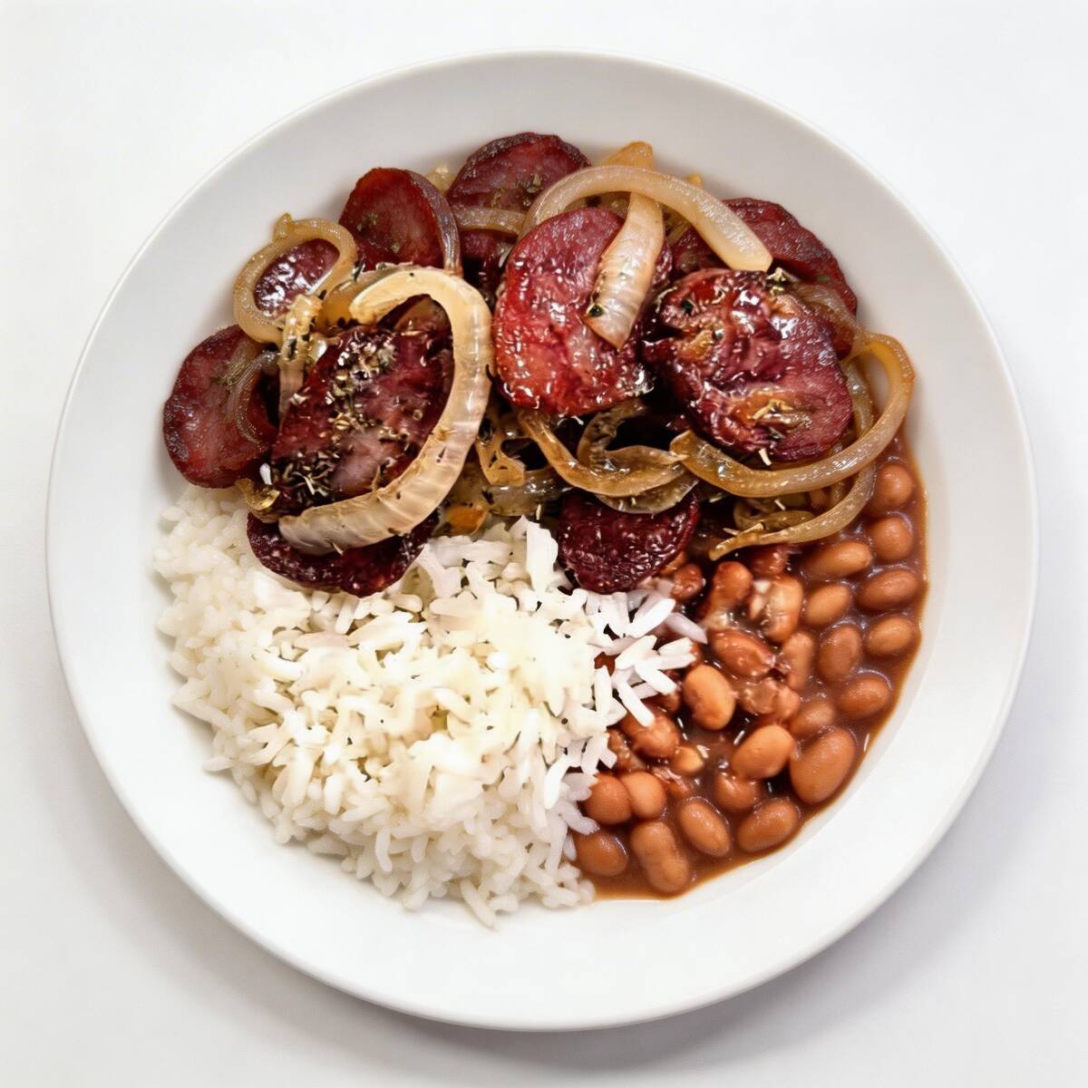 Marmitex na Cumbuca, a porção ideal para o Almoço ou Jantar Leve.
Cumbuca de Linguiça Calabresa, Arroz, Feijão e Farofa.
Acompanha uma Bebida de 200ml e uma Sobremesa: Palha Italiana. (cortesia)
Os pratos são fixos e não substituímos itens.