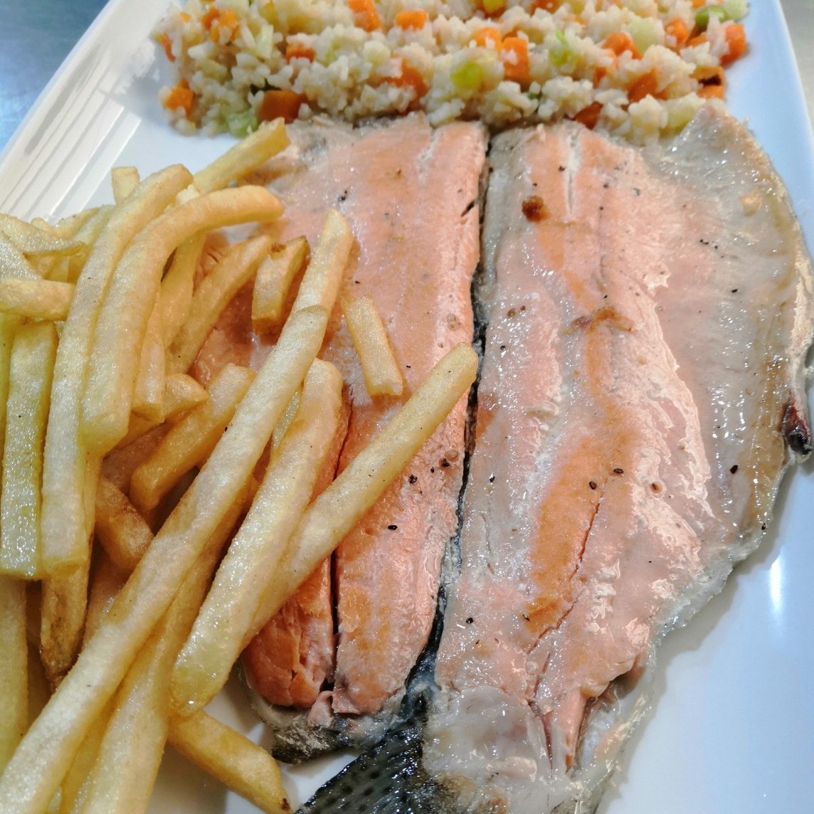Trucha a la Plancha
