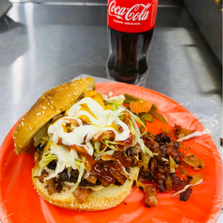 Hamburguesa de Tocino