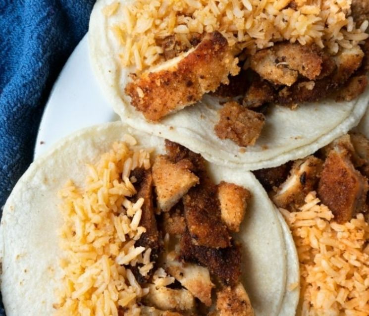 Orden de Tacos de Milanesa 5 pza