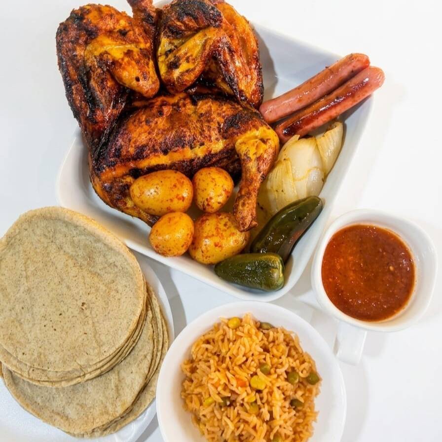 Rostizado a la Leña 1 pollo