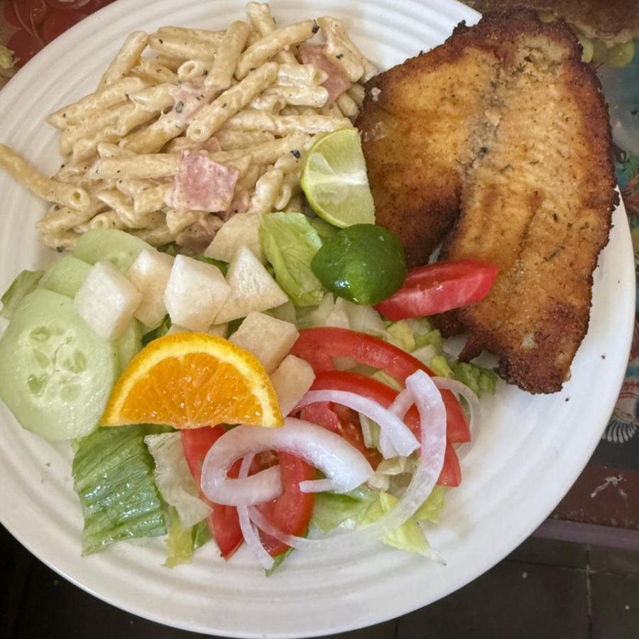 Pescado empanizado