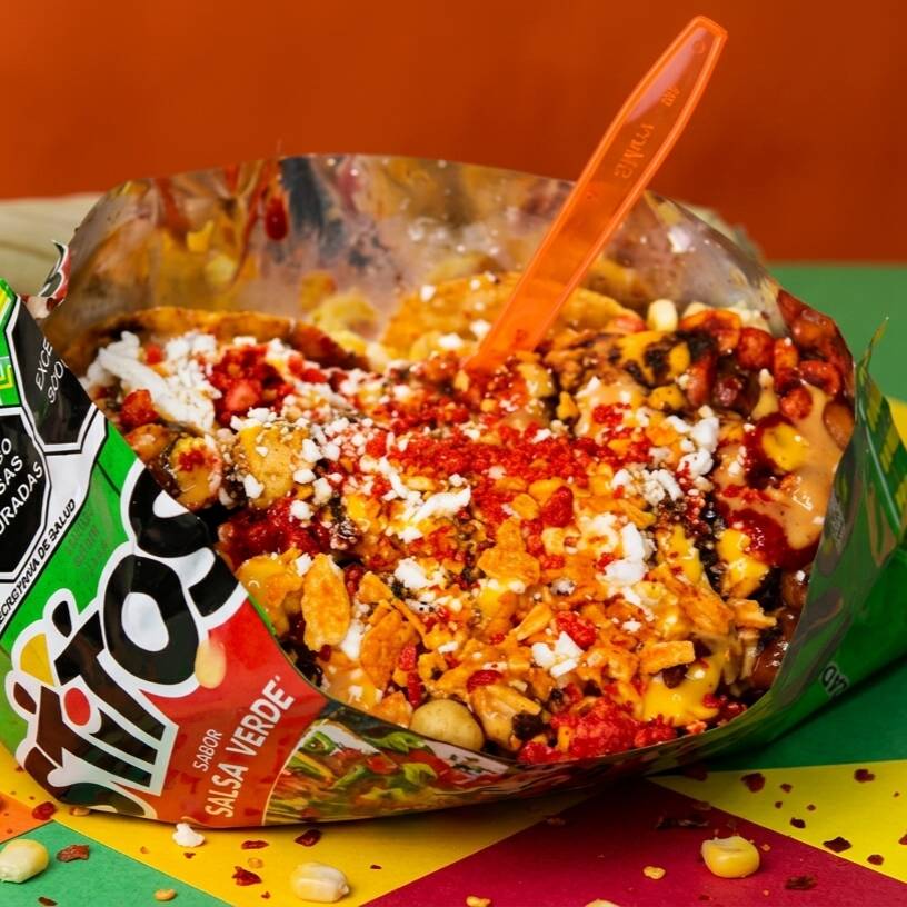 Papas Preparadas con Elote