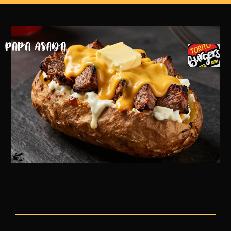 Papa Asada Bistec