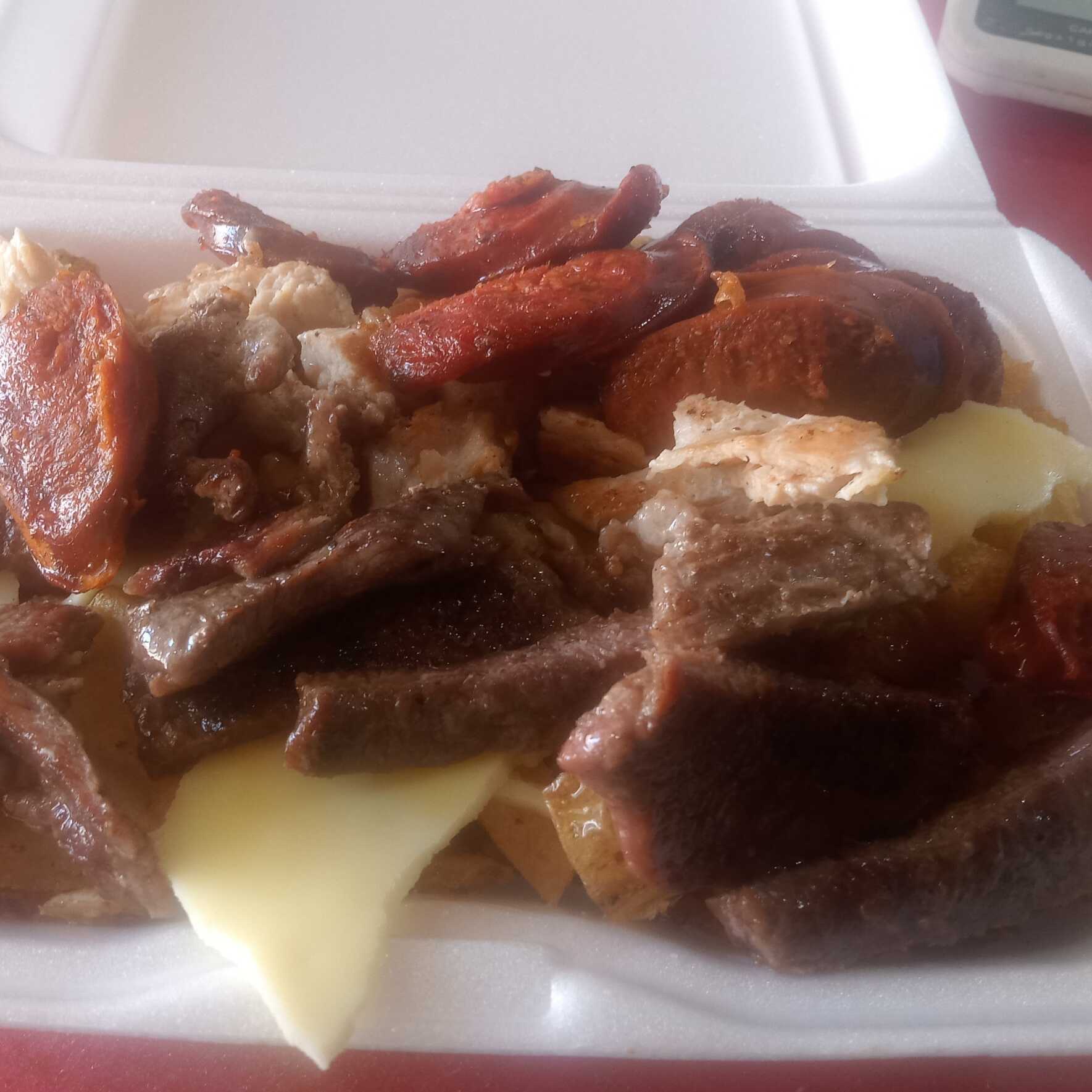 Picadita Mixta Especial con Papas Rusticas Fritas