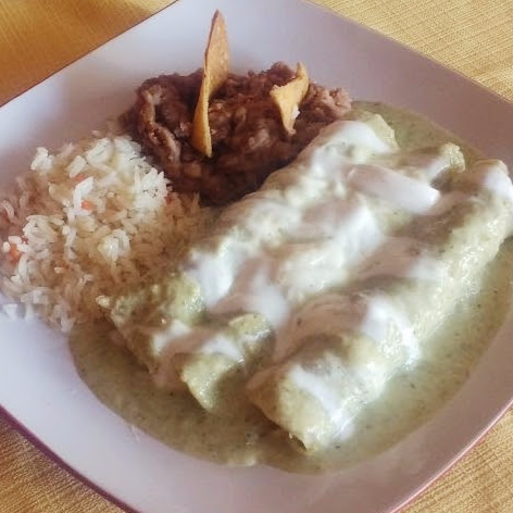 Enchiladas de Camarón