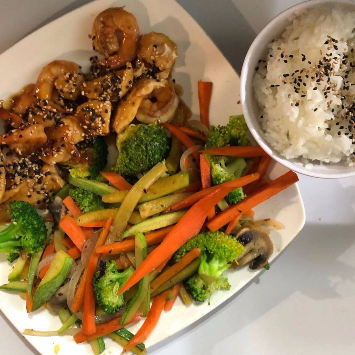 Teppanyaki To Teriyaki Camaron