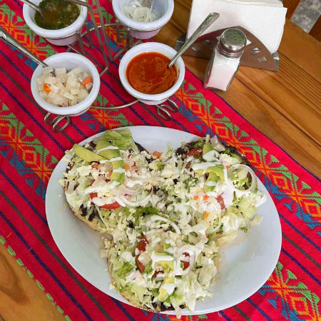 Tostadas de Pollo