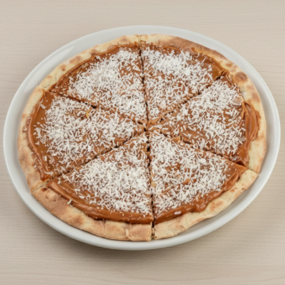 Doce de leite com coco