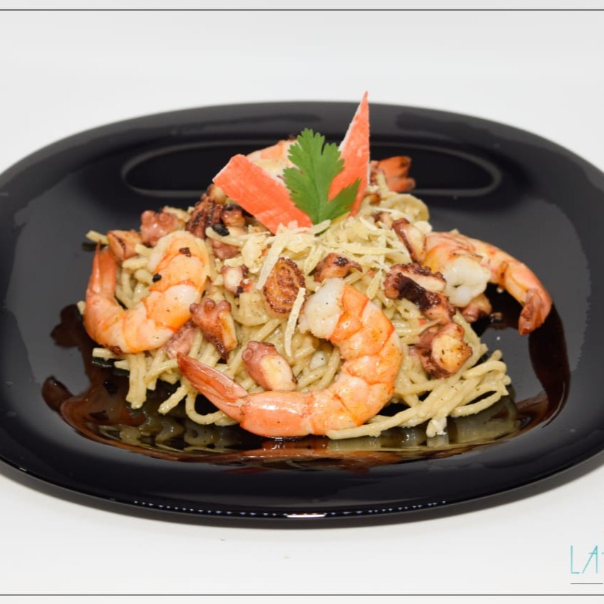 Espagueti de Mariscos