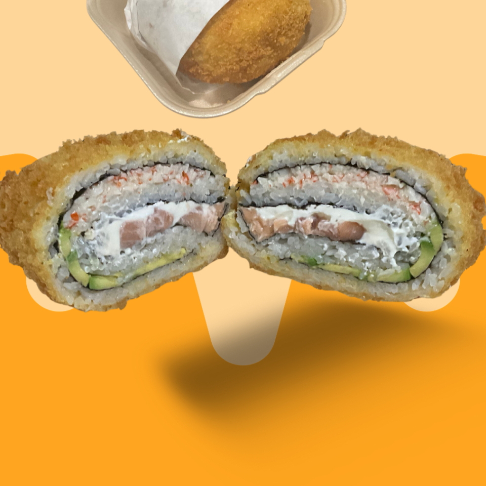 Sushi Burguer de Salmon