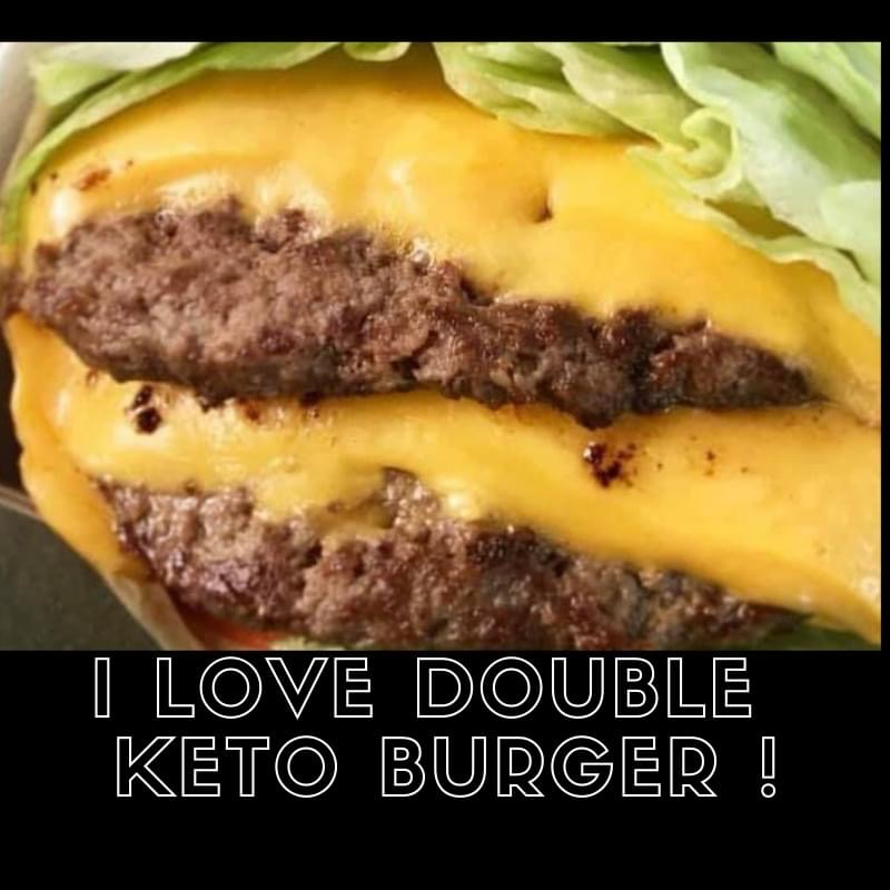Combo-\DOUBLE KETO BURGER