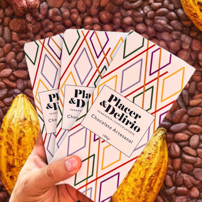 Barra de Chocolate Habanero y Sal de Mar (90 gr)