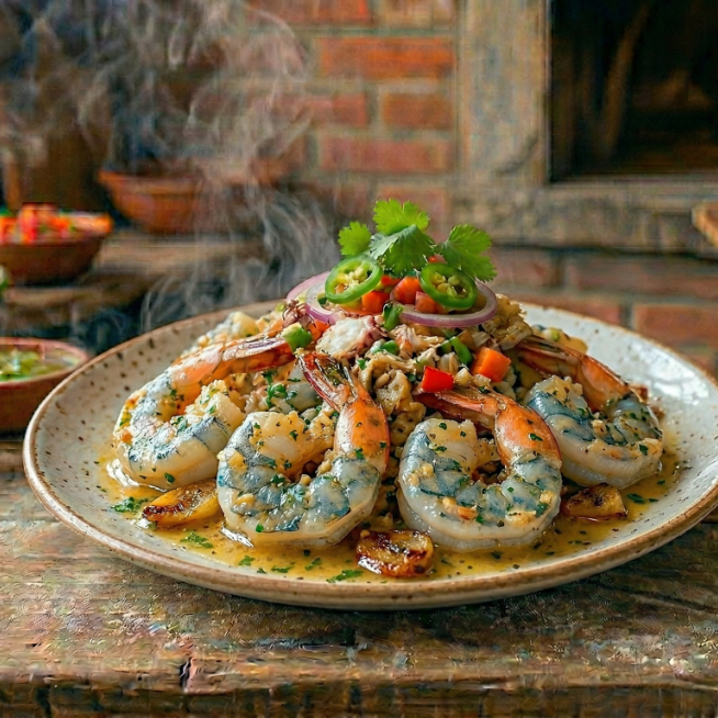 Camarones al Mojo de Ajo