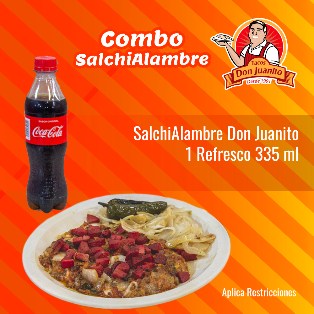 Combo #6 Salchialambre Don Juanito y Refresco