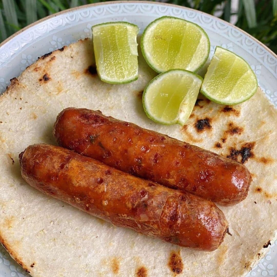 Arepa con Chorizo