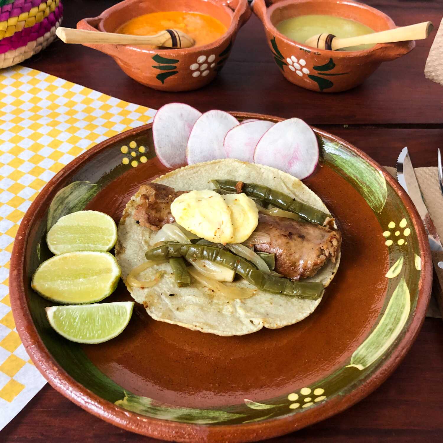 Taco de Chorizo Argentino