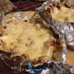 Papa Rellena de Asada Chica