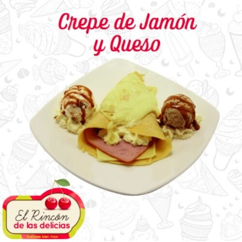 Crepe de Jamón y Queso