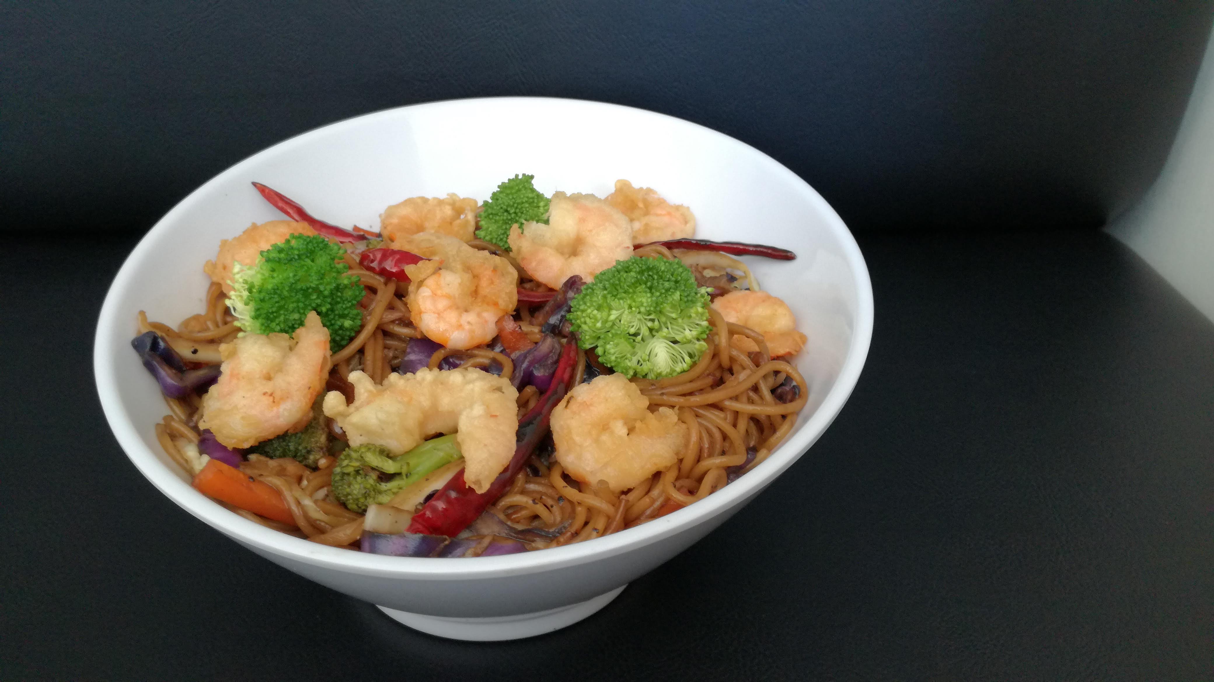 Yakisoba de Camarón 🍣